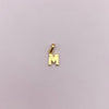 Dije letra M Oro amarillo 18k 0,85 Gr / 7,04 mm / 1,3 Cm
