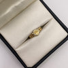 Anillo Corona rx circones blancos Oro amarillo 18k / Talla 7 / 2,6 Gr / 2,6 mm