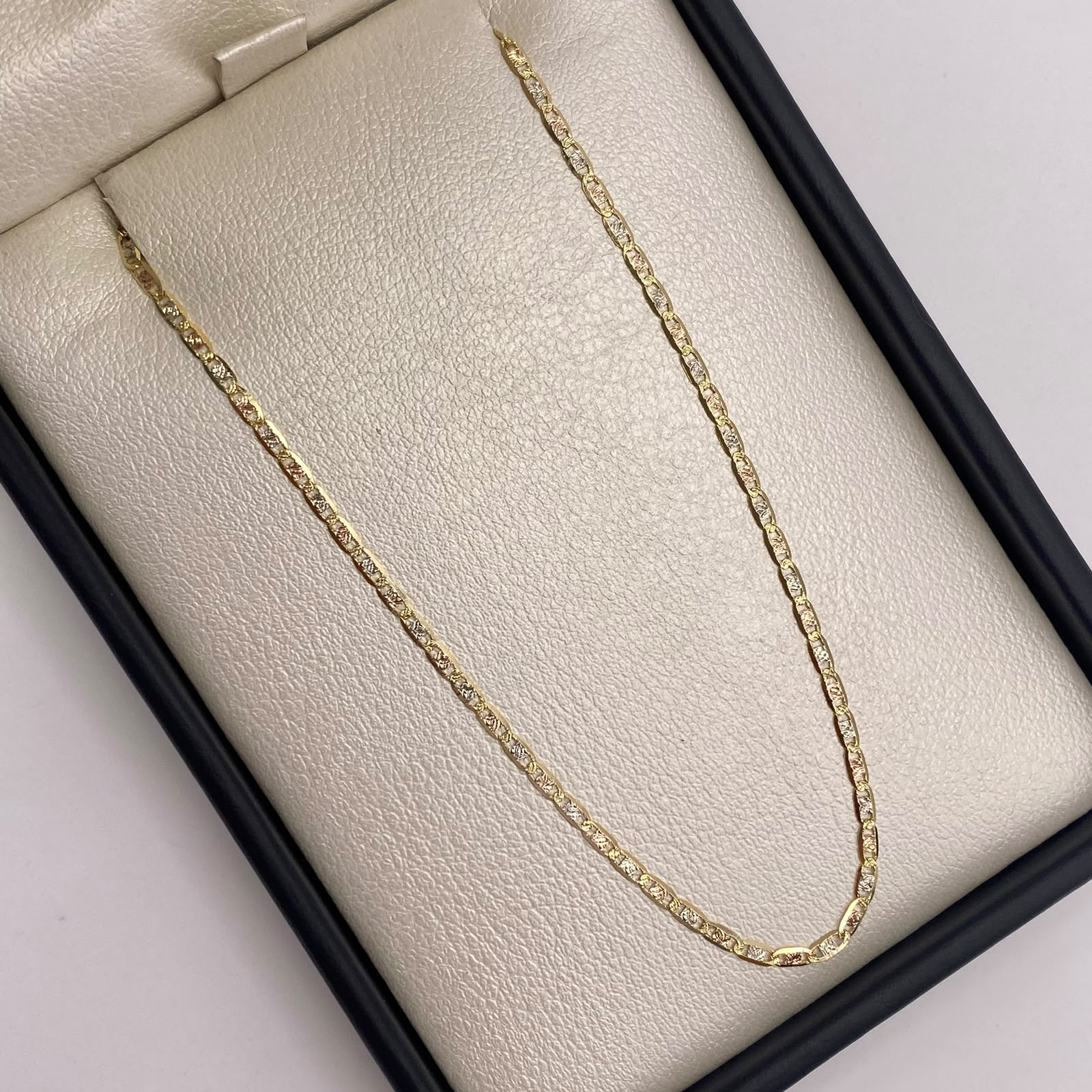 Cadena It Plana diamantada Oro amarillo 18k 3 Gr / 1,7 mm / 60 Cm