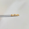 Anillo eslabones gc  Oro amarillo 18k / Talla 6 / 2,15 Gr