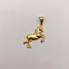 Dije caballo Oro amarillo 18k 1,85 Gr / 26,95 mm / 5,5 Cm