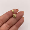 Dije San benito Oro amarillo 18k 0,45 Gr / 8,5 mm / 1,7 Cm