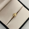 Anillo San benito Oro amarillo 18k / Talla 6 / 0,75 Gr / 1,6 mm