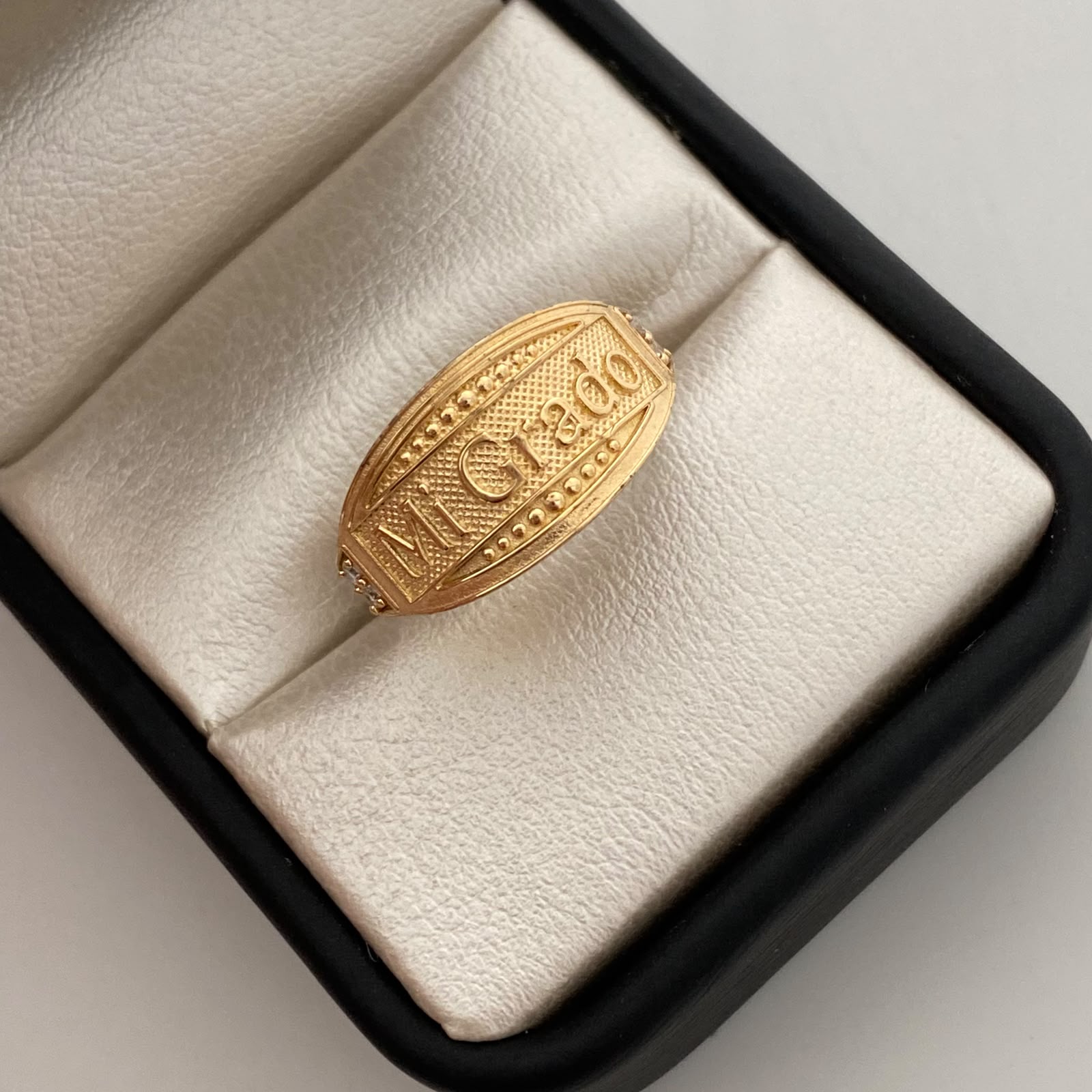 Anillo Mi grado Oro amarillo 18k / Talla 9 / 2,1 Gr / 3,5 mm