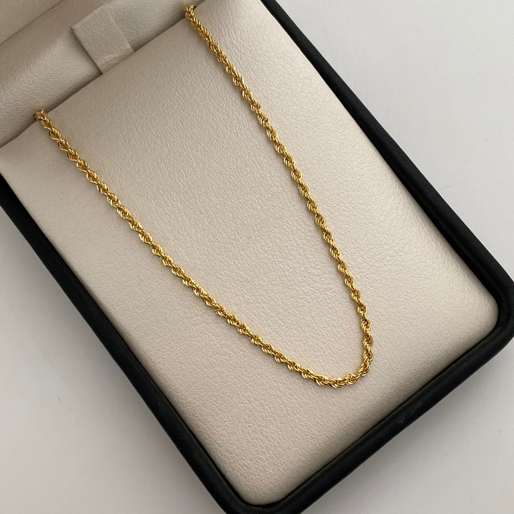 Cadena It Lazo Oro amarillo 18k +1 / 2,4 Gr / 2 mm / 45 Cm