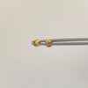 Topos Mini Luna Oro amarillo 18k 0,45 Gr / 3,3 mm