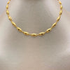 Cadena Rustica Oro amarillo 18k 4,80 Gr / 3,7 mm / 42 Cm Broche 0,40