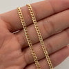 Cadena It Cubana Oro amarillo 18k 5,45 Gr / 2,8 mm / 60 Cm