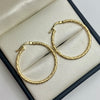 Candonga It diamantada Oro amarillo 18k 1,75 Gr / 3 Cm
