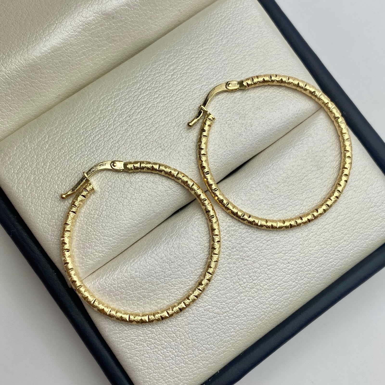 Candonga It diamantada Oro amarillo 18k 1,75 Gr / 3 Cm