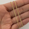 Cadena It Cubana Oro amarillo 18k 4,05 Gr / 2,4 mm / 60 Cm