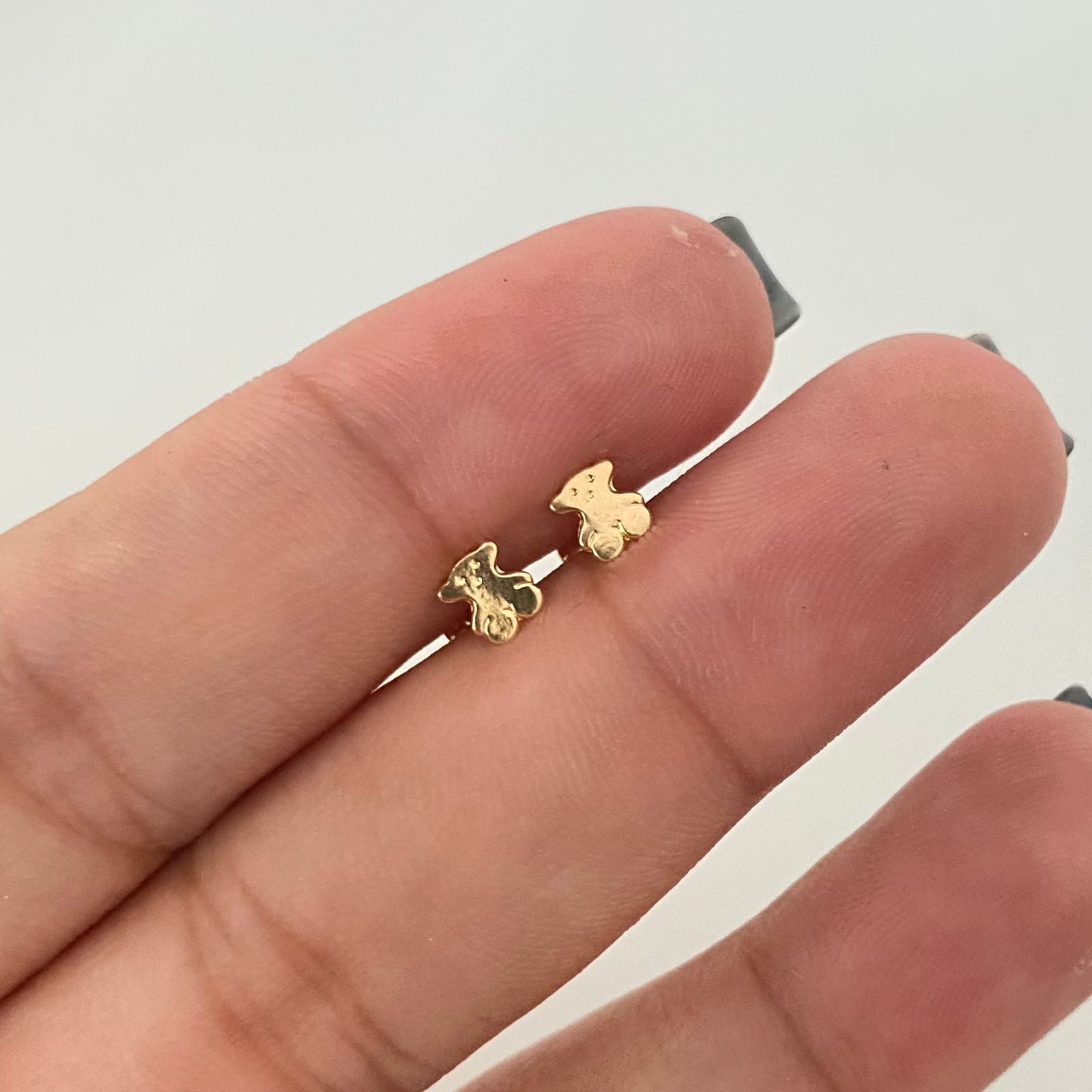 Topos mini oso ts Oro amarillo 18k 0,5 Gr / 4,2 mm