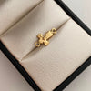 Herraje Cruz Cristo Oro amarillo 18k 0,4 Gr / 1,7 Cm