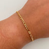 Pulso It 3x1 Oro amarillo 18k 1,8 Gr / 3 mm / 18,8 Cm