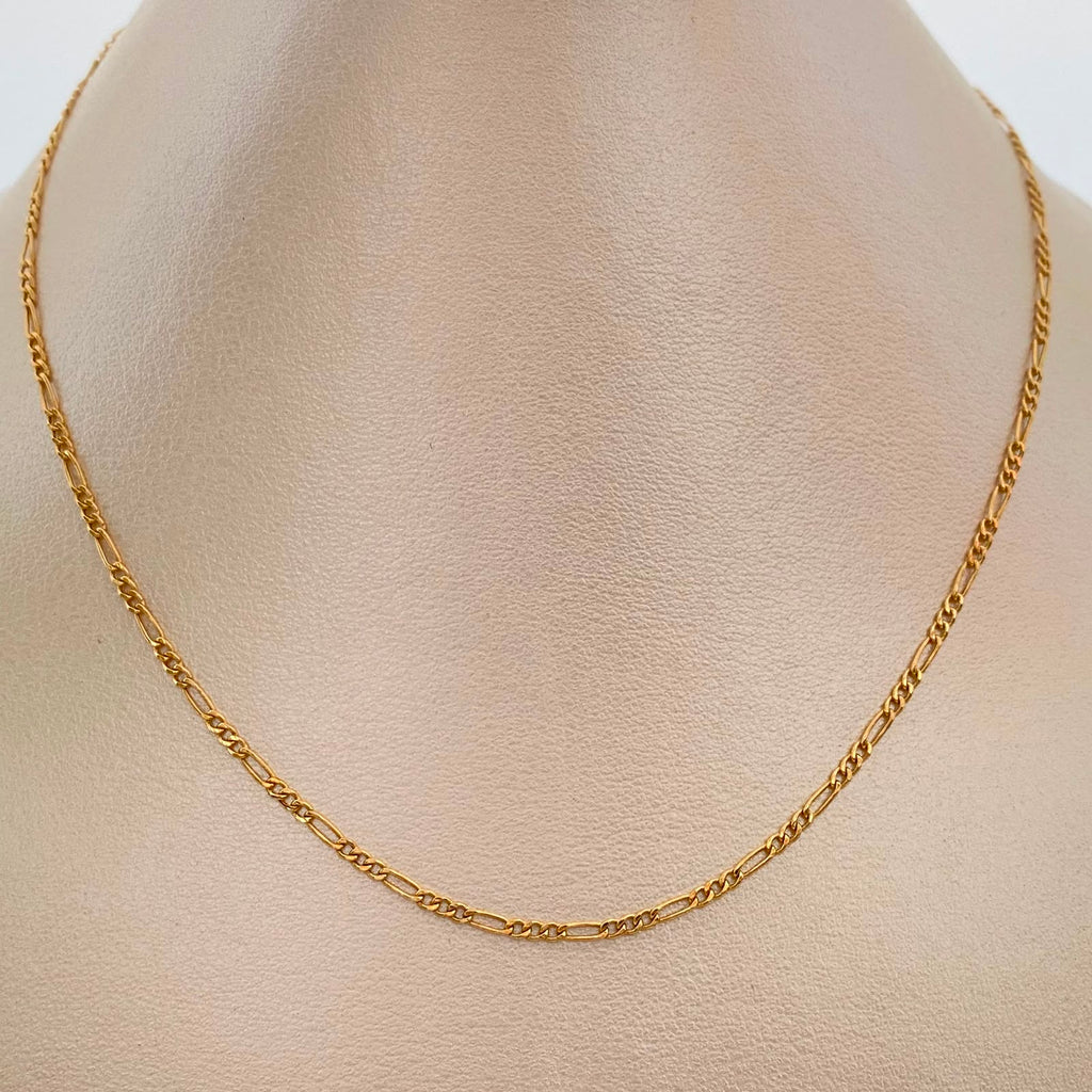 Cadena It 3x1 Oro amarillo 18k 2,9 Gr / 1,9 mm / 60 Cm