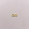 Herraje infinito Oro amarillo 18k 0,3 Gr / 1,3 Cm