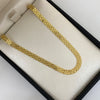 Cadena It china doble carril  Oro amarillo 18k +1 / 7,15 Gr / 4,1 mm / 60 Cm