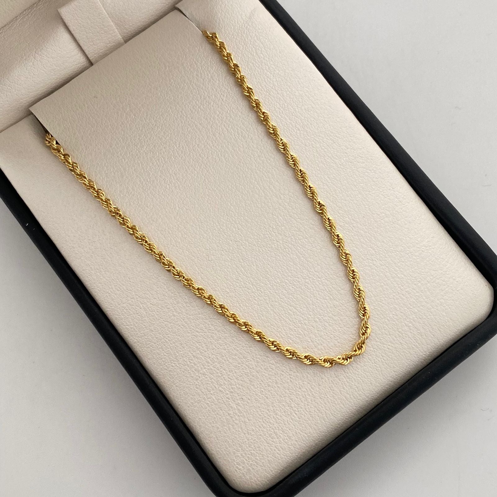 Pulso It Lazo Oro amarillo 18k +1 / 1,25 Gr / 2 mm / 19,5 Cm