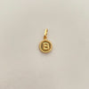 Dije letra B Oro amarillo 18k 0,75 Gr / 2,0 Cm