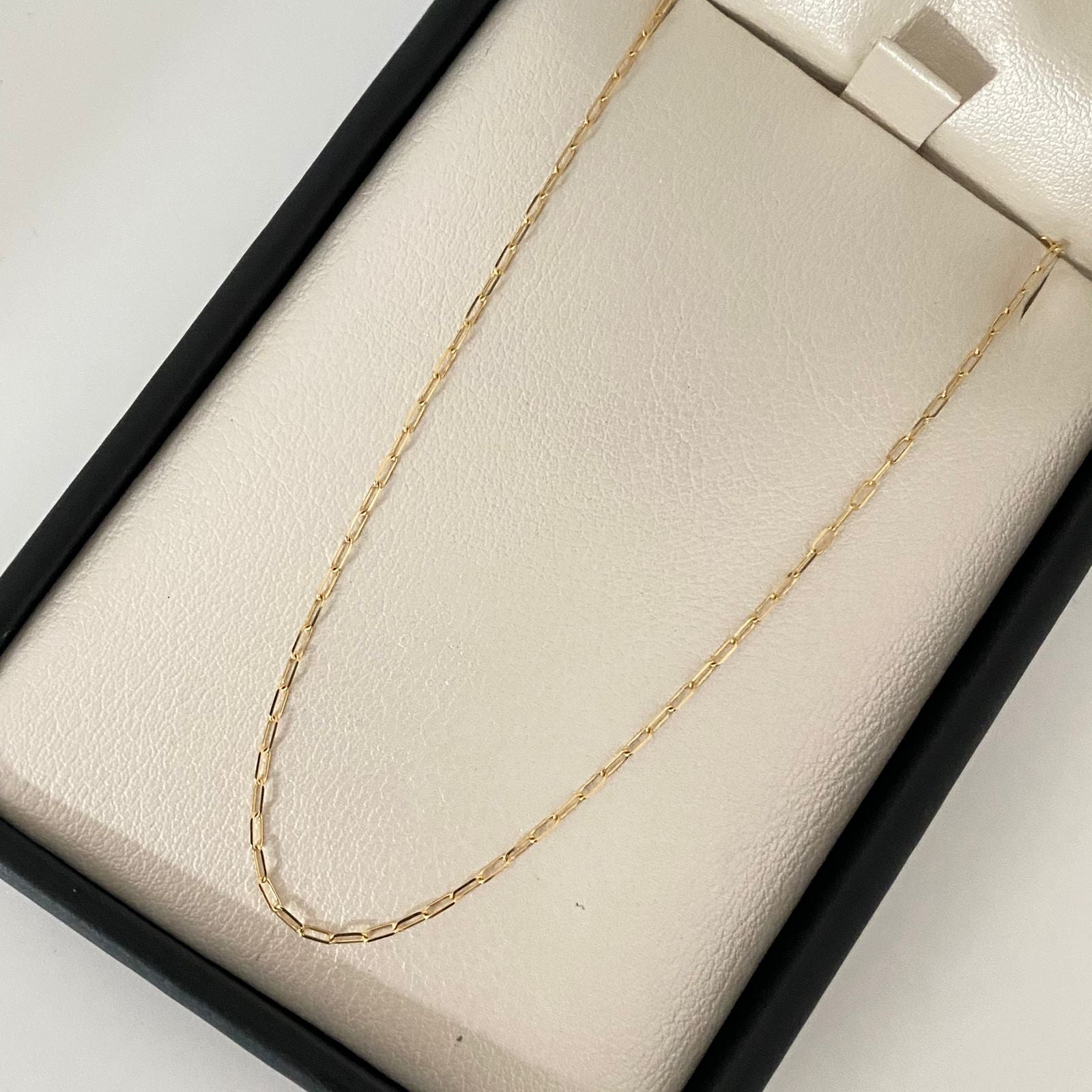 Cadena It mini cajon Oro amarillo 18k +1 / 1,3 Gr / 1,15 mm / 50 Cm