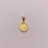 Dije Virgen milagrosa Oro amarillo 18k 0,83 Gr / 11,2 mm / 2,3 Cm