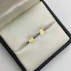 Topos planos diamantados Oro amarillo 18k 0,55 Gr / 6,22 mm