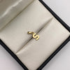 Dije letra S Oro amarillo 18k 0,7 Gr / 6,03 mm / 1,3 Cm