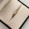 Anillo Solitario Oro amarillo 18k / Talla 6 / 1,7 Gr / 1,4 mm