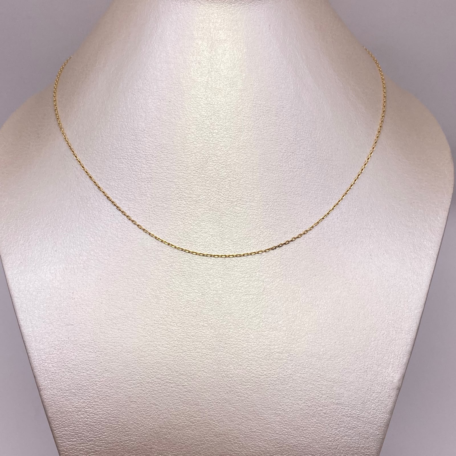 Cadena It Mini Rollon Oro amarillo 18k 1,67 Gr / 0,6 mm / 50 Cm
