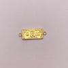 Herraje dolar Oro amarillo 18k 0,98 Gr / 2,3 Cm