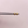 Topos Bola diamantada 3 mm Oro amarillo 18k 0,4 Gr
