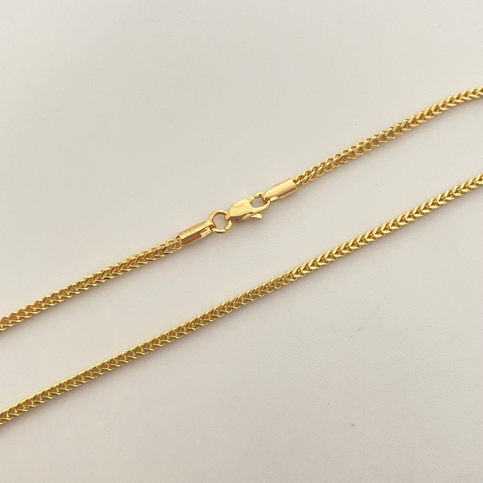 Cadena It franco Oro amarillo 18k +1 / 6,1 Gr / 1,8 mm / 60 Cm