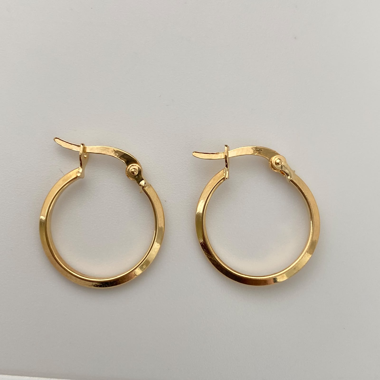 Candonga Media Caña Oro amarillo 18k 0,95 Gr / 2 Cm