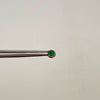 Topos Esmeralda Oro amarillo 18k 0,55 Gr / 3,5 mm