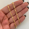 Cadena Rustica Oro amarillo 18k 6,70 Gr / 7,9 mm / 60 Cm Broche 0,30