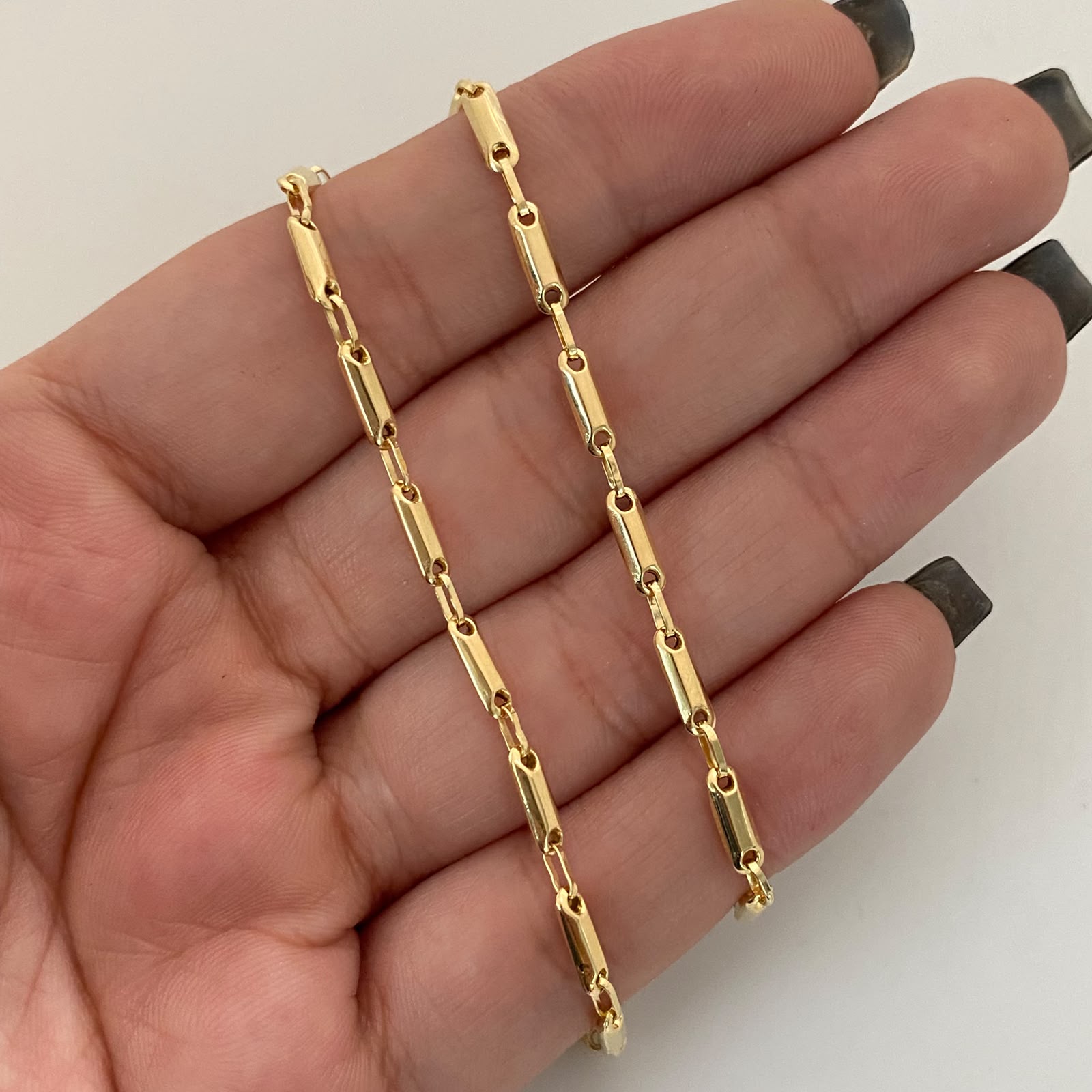 Cadena Rustica Oro amarillo 18k 6,70 Gr / 7,9 mm / 60 Cm Broche 0,30