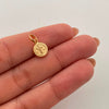 Dije San benito Oro amarillo 18k 0,4 Gr / 8,4 mm / 1,5 Cm
