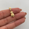 Dije Bolsa de Valores Oro amarillo 18k 0,75 Gr / 8,3 mm / 2,3 Cm
