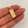 Dije Dolar Oro amarillo 18k 1,15 Gr / 9,4 mm / 2,7 Cm