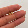 Topos mini ala lisa Oro amarillo 18k 0,45 Gr / 3,5 mm