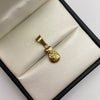 Dije bolsa dinero Oro amarillo 18k 0,75 Gr / 8,25 mm / 2,5 Cm