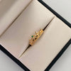 Anillo 15 Casting verde Oro amarillo 18k / Talla 7 / 2,45 Gr