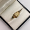 Anillo Troquel virgen de Guadalupe Oro amarillo 18k / Talla 10 / 2,6 Gr / 5 mm