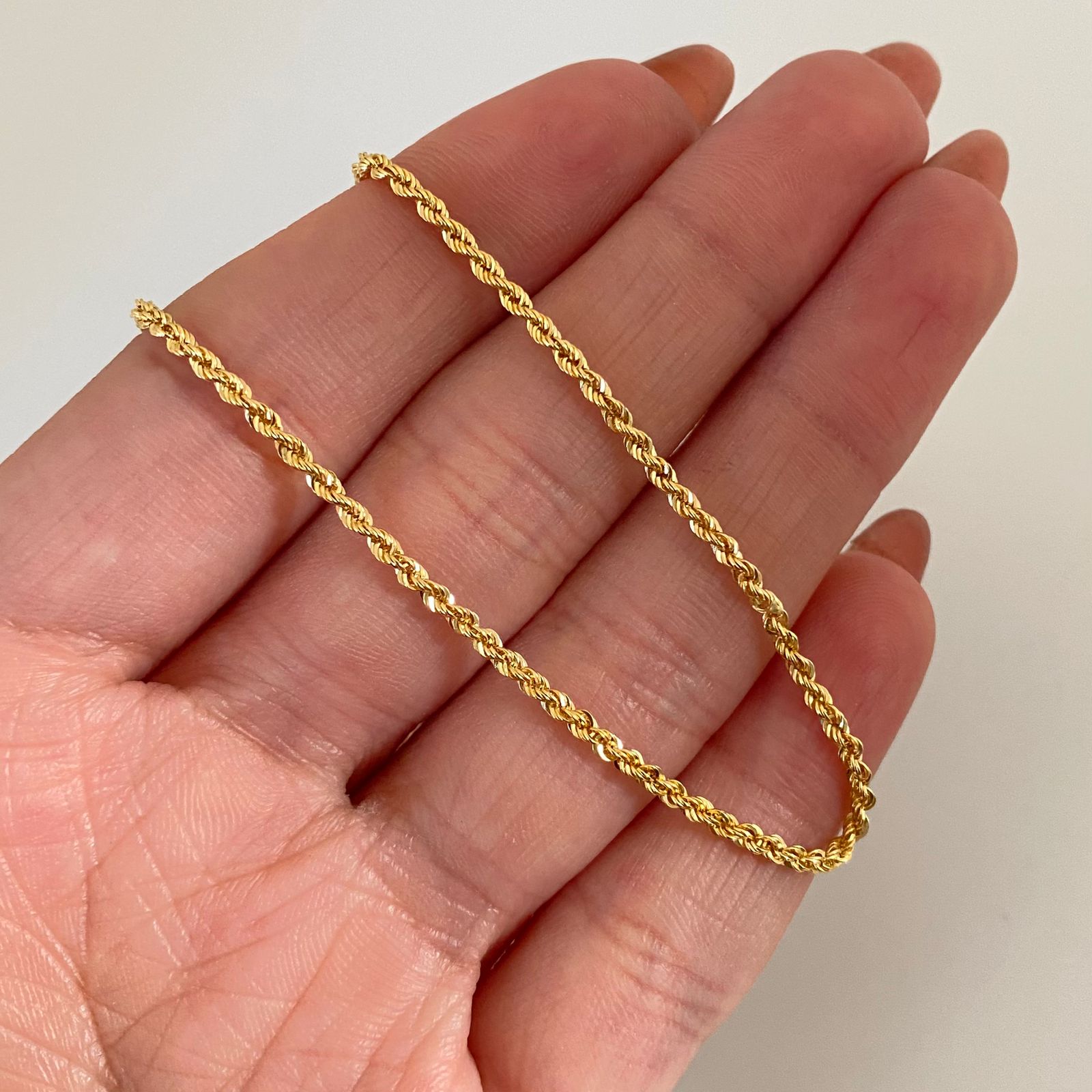 Cadena It lazo Oro amarillo 18k +1 / 2,60 Gr / 2,0 mm / 45 Cm