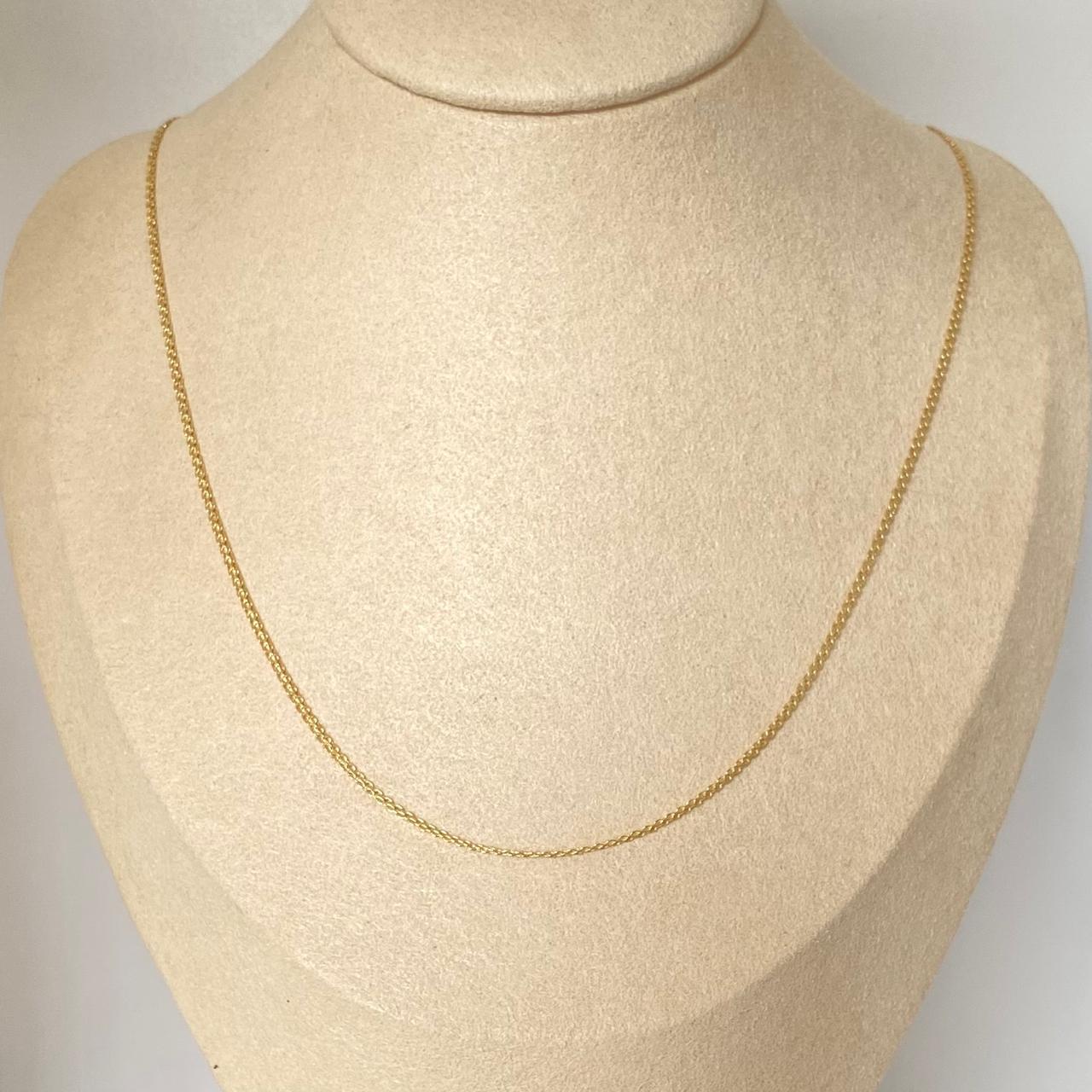 Cadena It mini china Oro amarillo 18k +1 / 2,70 Gr / 1,5 mm / 50 Cm