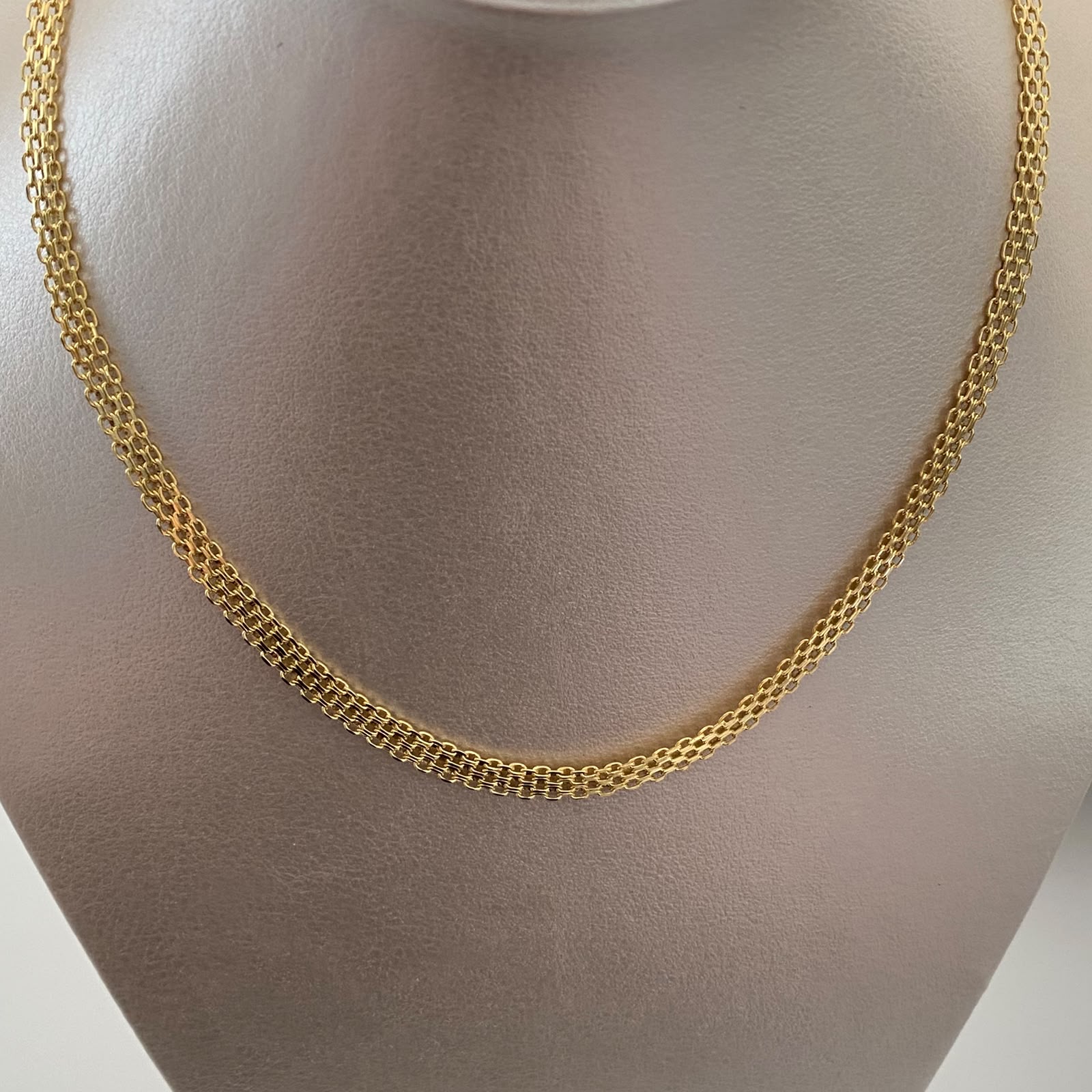 Cadena It China Oro amarillo 18k +1 / 7,3 Gr / 4,5 mm / 60 Cm
