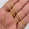 Cadena It Mini china espejo Oro amarillo 18k +1 / 1,54 Gr / 1 mm / 45 Cm