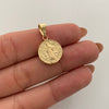 Dije San benito Oro amarillo 18k 0,9 Gr / 14,1 mm / 2,4 Cm