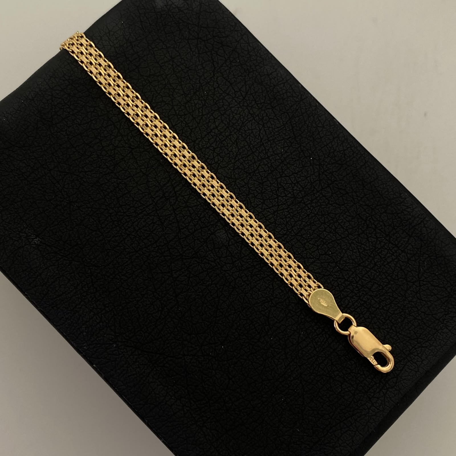 Pulso It Chino Oro amarillo 18k +1 / 3 Gr / 4,5 mm / 20 Cm