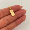 Dije Dolar Oro amarillo 18k 0,65 Gr / 6,7 mm / 2,3 Cm